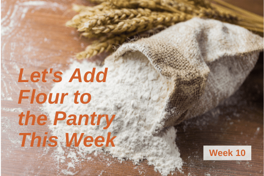 Let's add Flour to the Pantry